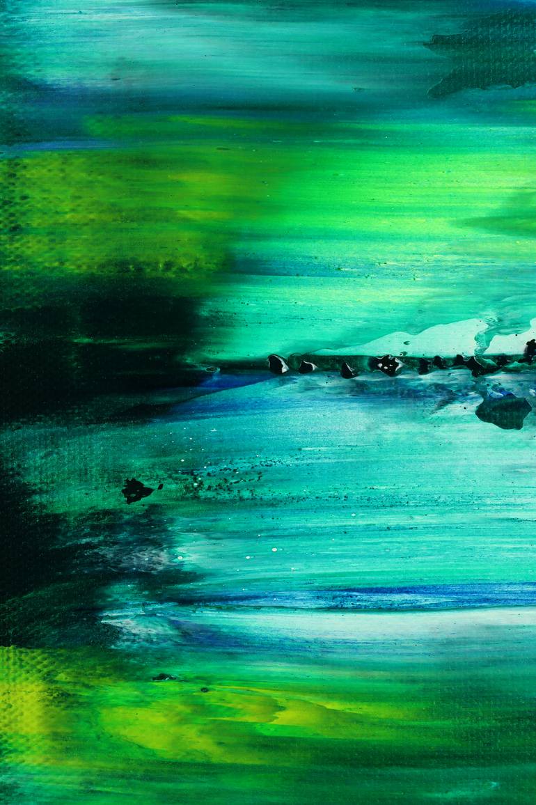 Original Abstract Expressionism Abstract Painting by Nestor Toro