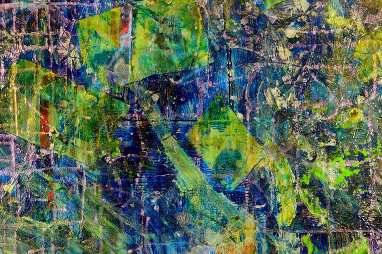 Original Abstract Nature Painting by Nestor Toro