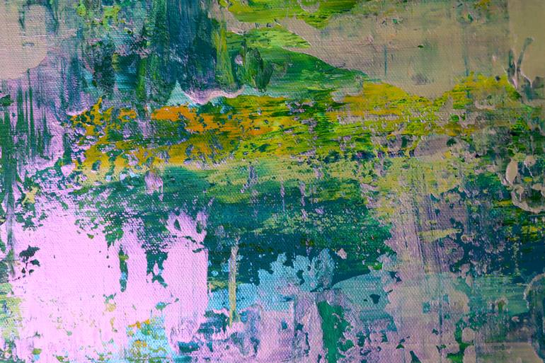 Original Abstract Expressionism Abstract Painting by Nestor Toro