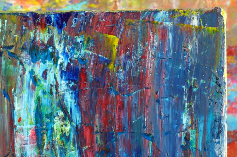 Original Abstract Expressionism Abstract Painting by Nestor Toro