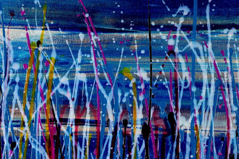 Original Abstract Expressionism Abstract Painting by Nestor Toro