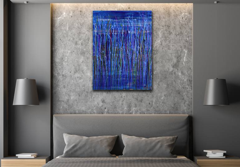 Original Abstract Expressionism Abstract Painting by Nestor Toro