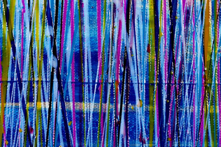 Original Abstract Expressionism Abstract Painting by Nestor Toro