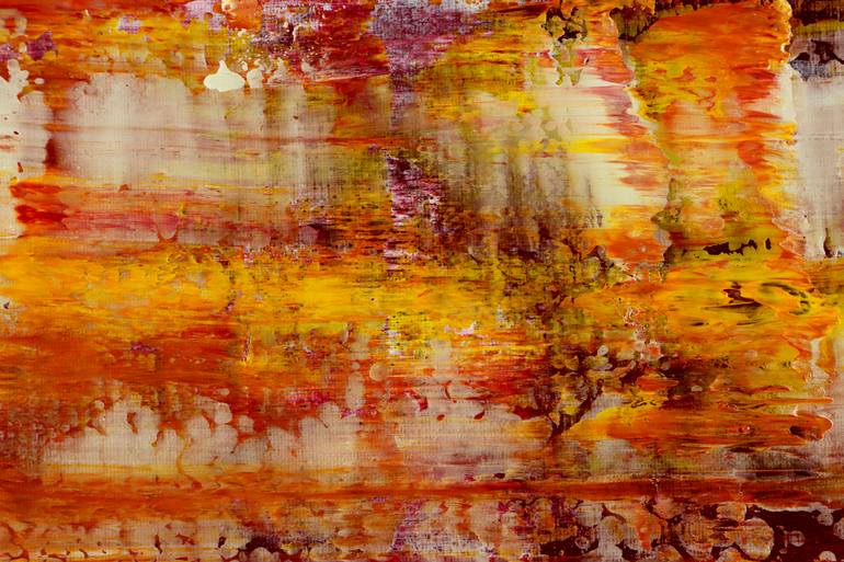 Original Abstract Expressionism Abstract Painting by Nestor Toro