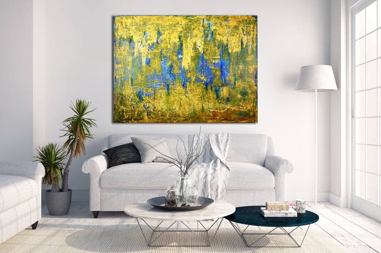 Original Abstract Painting by Nestor Toro