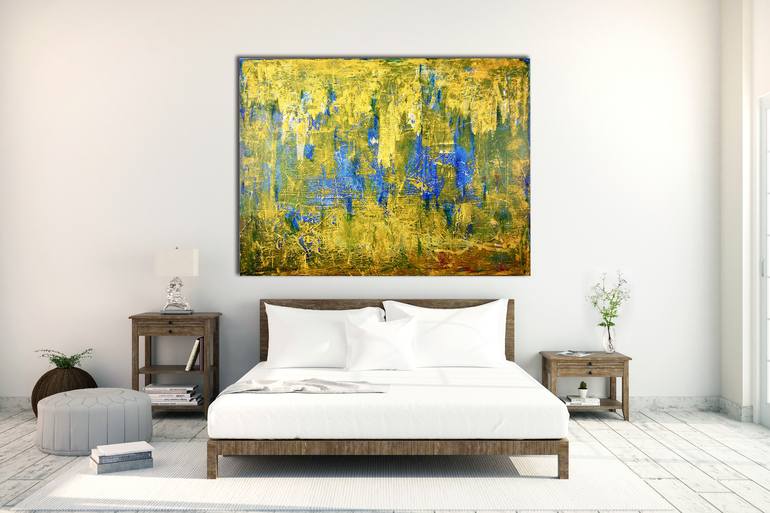 Original Abstract Painting by Nestor Toro