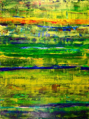 Original Abstract Nature Paintings by Nestor Toro