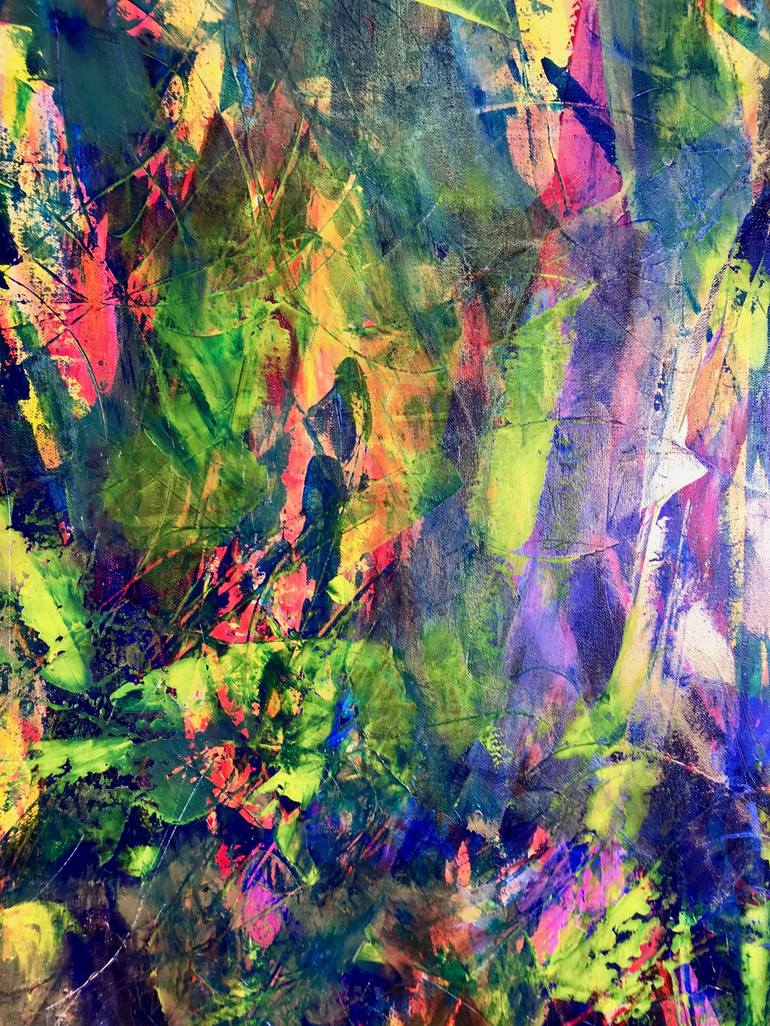 Original Abstract Painting by Nestor Toro