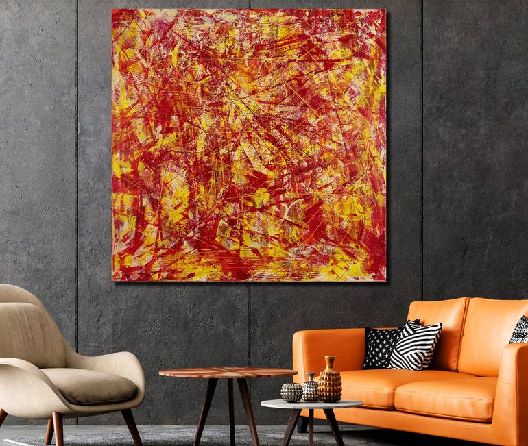 Original Abstract Painting by Nestor Toro