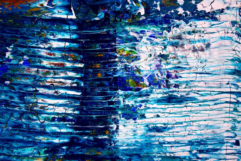 Original Modernism Abstract Painting by Nestor Toro