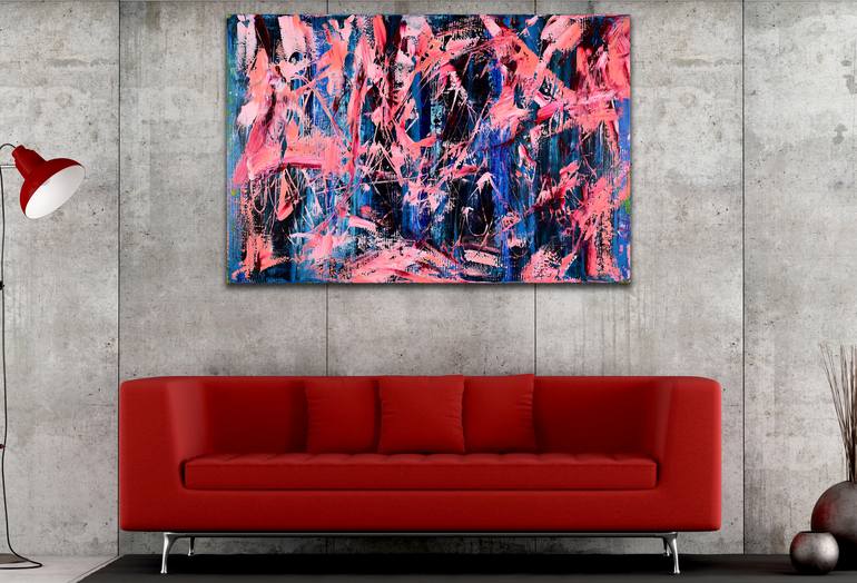 Original Expressionism Abstract Painting by Nestor Toro