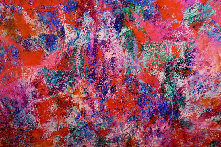 Original Modern Abstract Painting by Nestor Toro