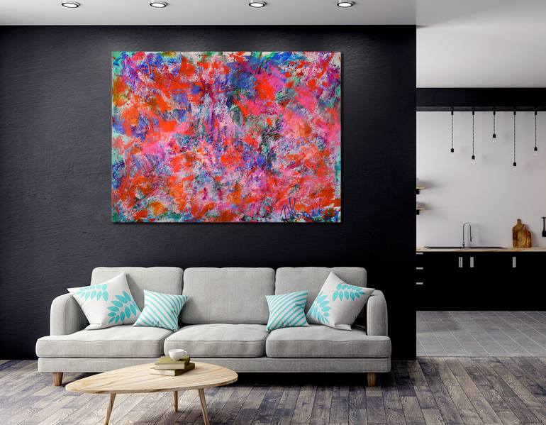 Original Modern Abstract Painting by Nestor Toro