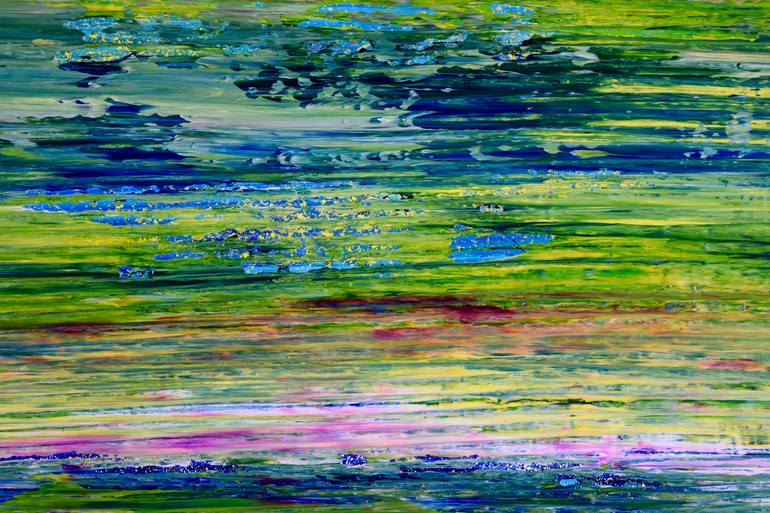 Original Abstract Expressionism Abstract Painting by Nestor Toro