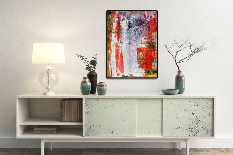 Original Expressionism Abstract Painting by Nestor Toro