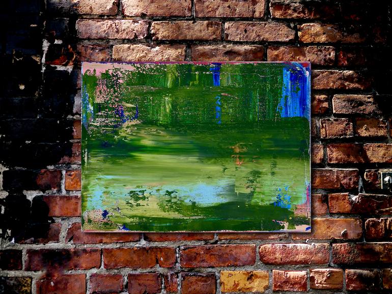 Original Abstract Expressionism Abstract Painting by Nestor Toro