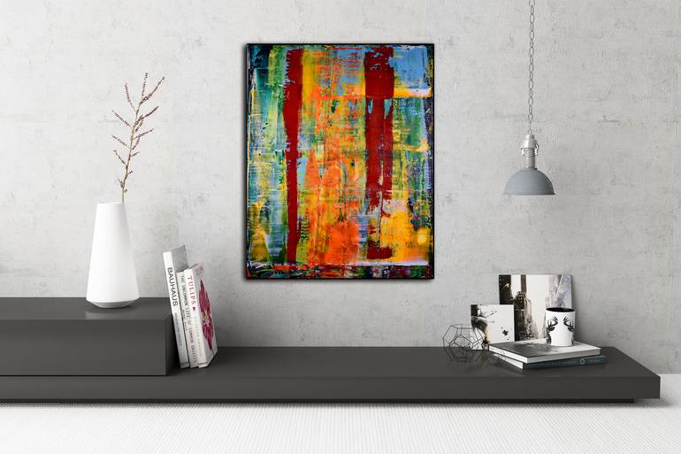 Original Abstract Painting by Nestor Toro