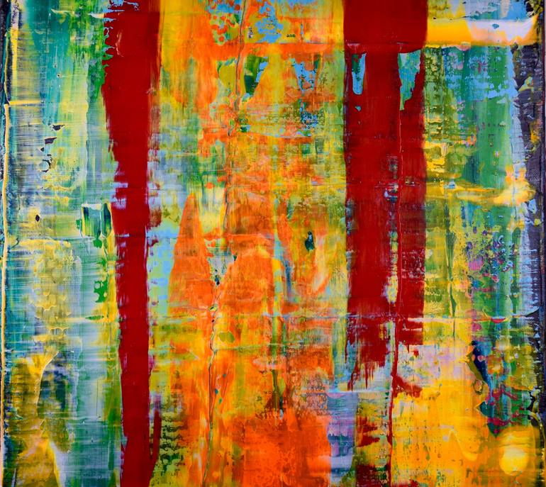 Original Abstract Painting by Nestor Toro