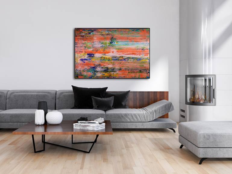 Original Expressionism Abstract Painting by Nestor Toro