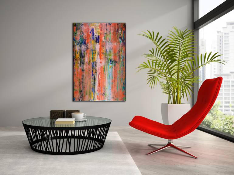 Original Expressionism Abstract Painting by Nestor Toro