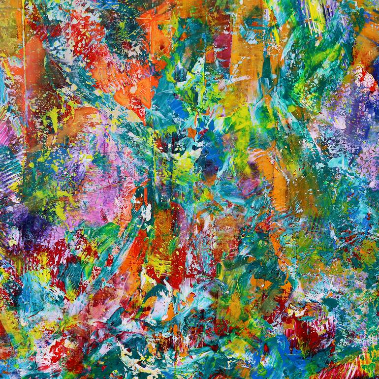 Original Abstract Painting by Nestor Toro