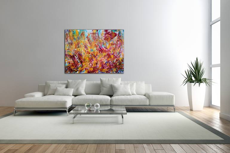 Original Modern Abstract Painting by Nestor Toro