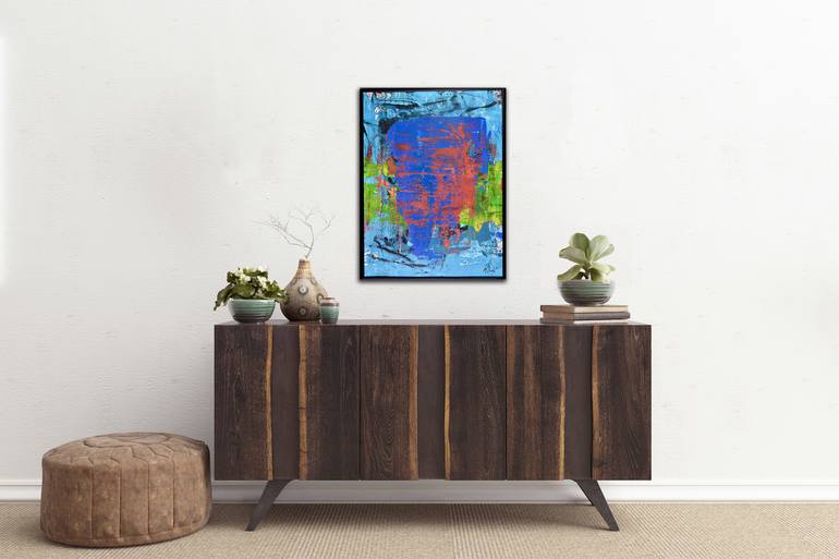 Original Expressionism Abstract Painting by Nestor Toro