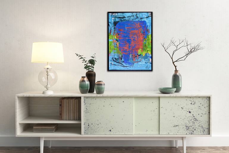 Original Expressionism Abstract Painting by Nestor Toro