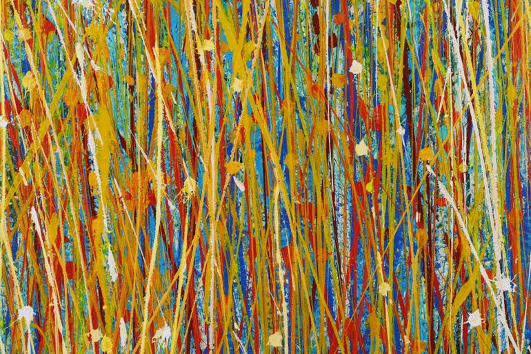 Original Abstract Nature Painting by Nestor Toro