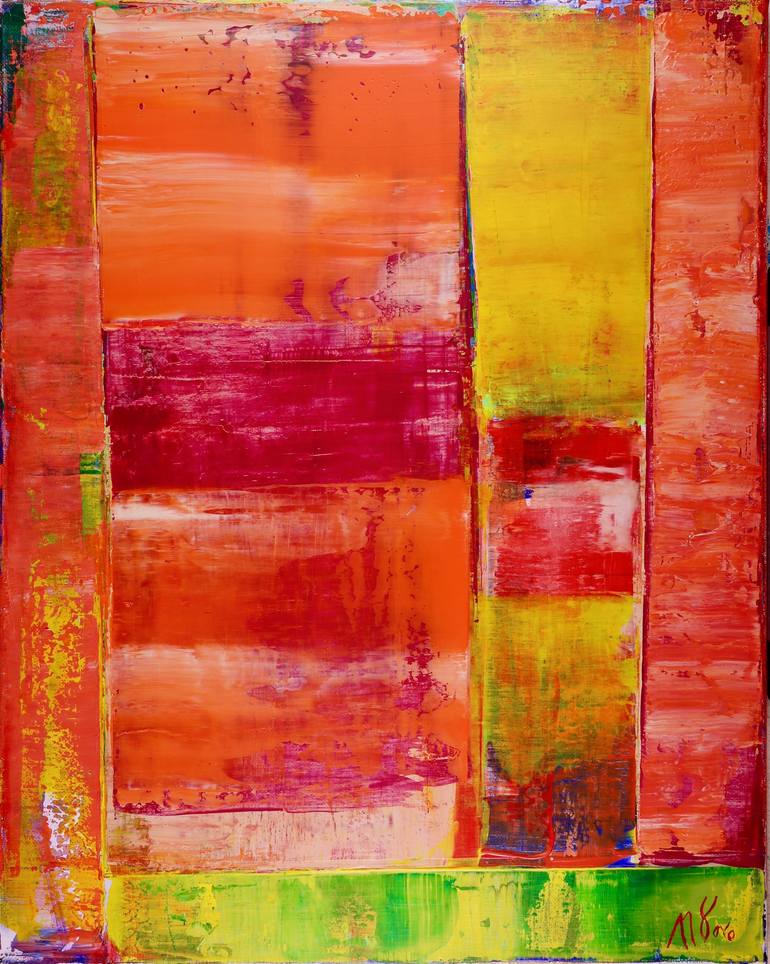 Original Abstract Painting by Nestor Toro