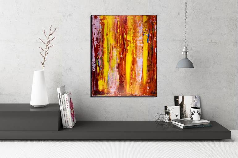 Original Modern Abstract Painting by Nestor Toro