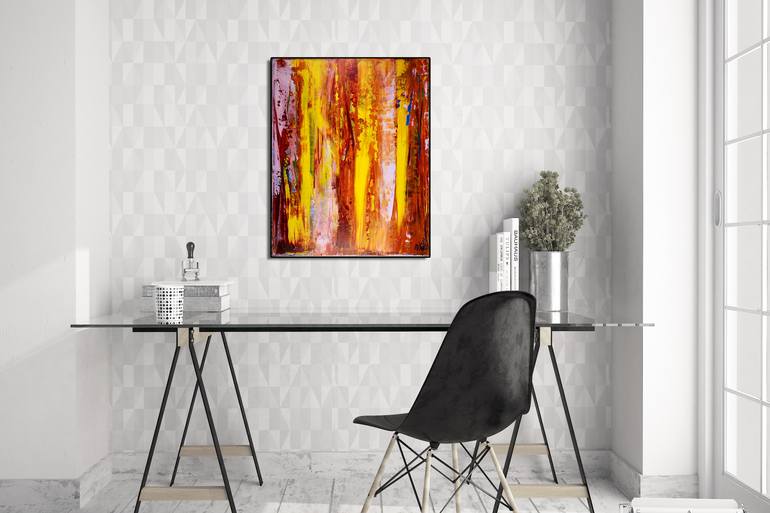 Original Modern Abstract Painting by Nestor Toro