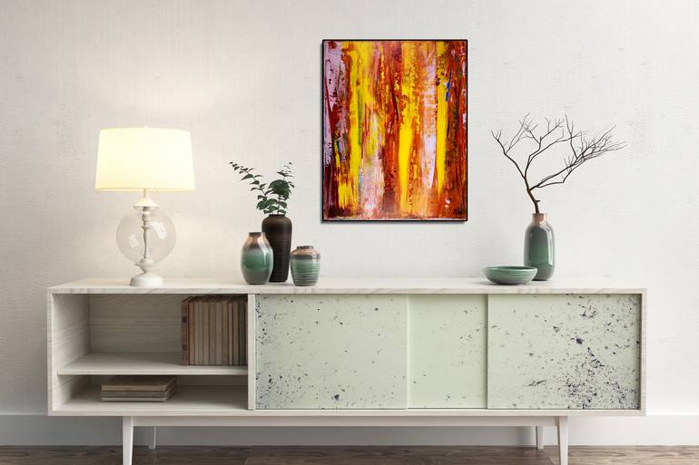 Original Modern Abstract Painting by Nestor Toro