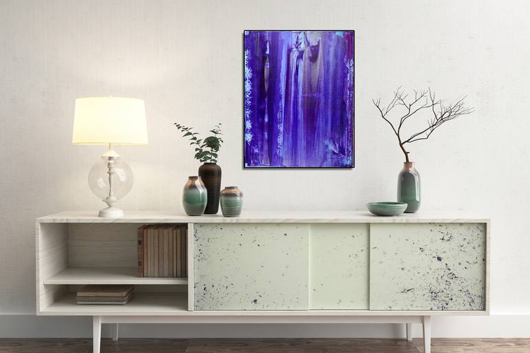 Original Fine Art Abstract Painting by Nestor Toro