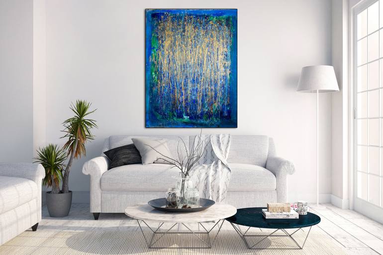 Original Expressionism Abstract Painting by Nestor Toro