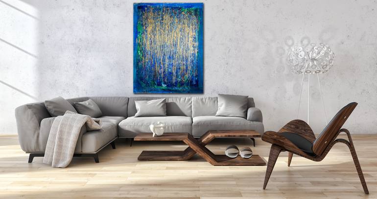 Original Expressionism Abstract Painting by Nestor Toro