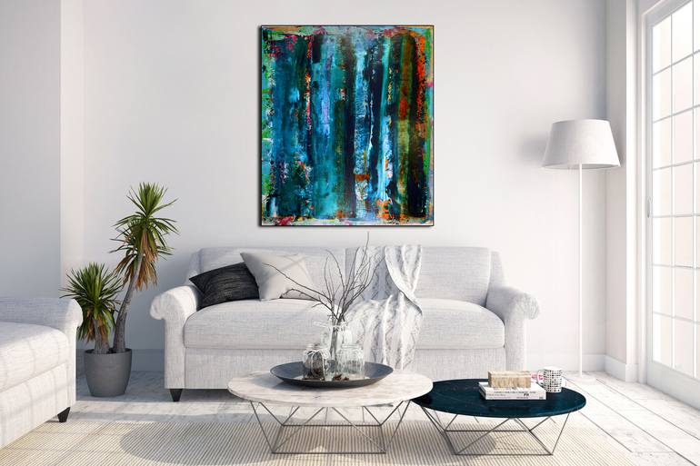 Original Modern Abstract Painting by Nestor Toro