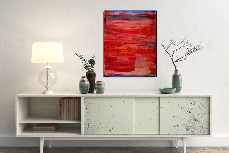 Original Abstract Expressionism Abstract Painting by Nestor Toro