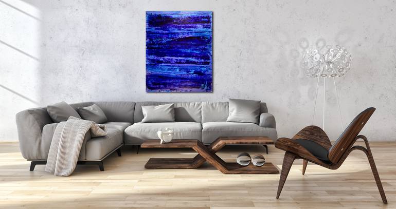 Original Abstract Nature Painting by Nestor Toro