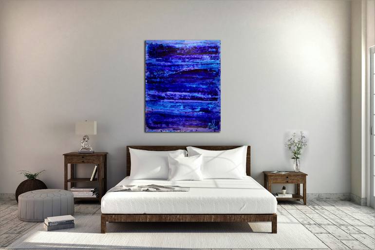 Original Abstract Nature Painting by Nestor Toro