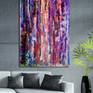 Contemplative large abstract colorfield. Predominately purple and blue with pink, green, yellow. Signed in front.

I include a certificate of authenticity that lists the materials as well as when the painting was completed. Fine high quality materials such as Sennelier abstract acrylics, Golden colors, Liquitex, Charvin products are used and UV protective spray for sunlight protection.

Please contact me if you have any questions about this or any other one of my paintings!

Thanks,
Nestor