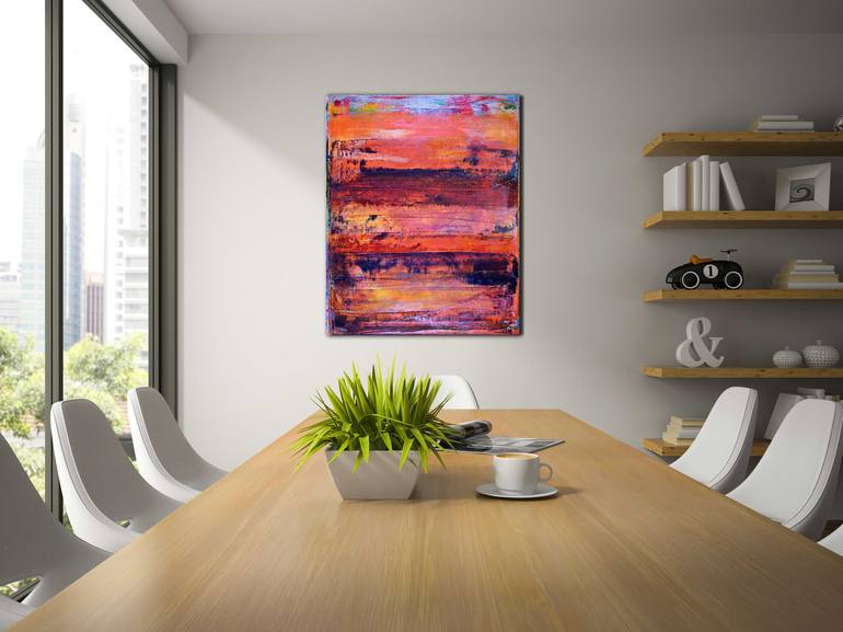 Original Abstract Painting by Nestor Toro