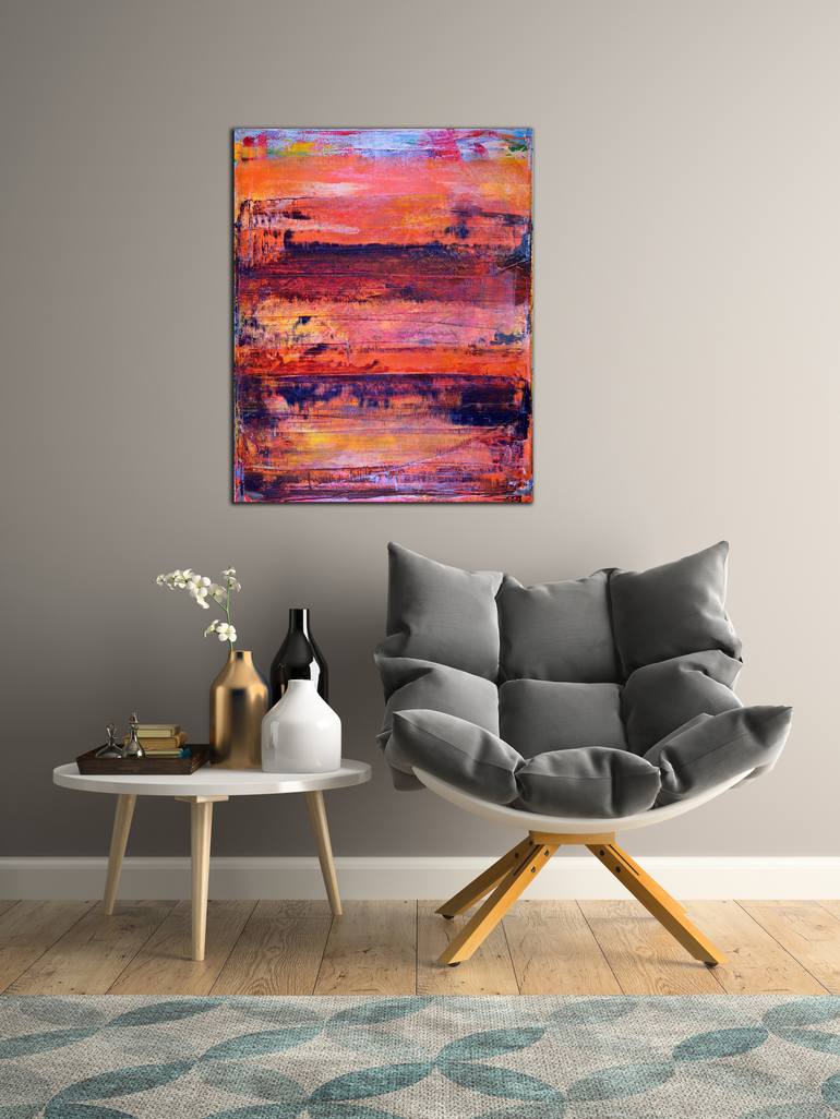 Original Modern Abstract Painting by Nestor Toro