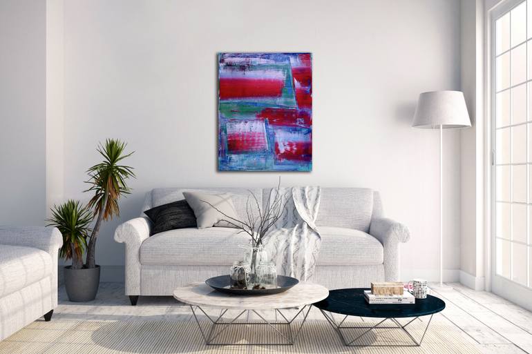 Original Abstract Expressionism Abstract Painting by Nestor Toro