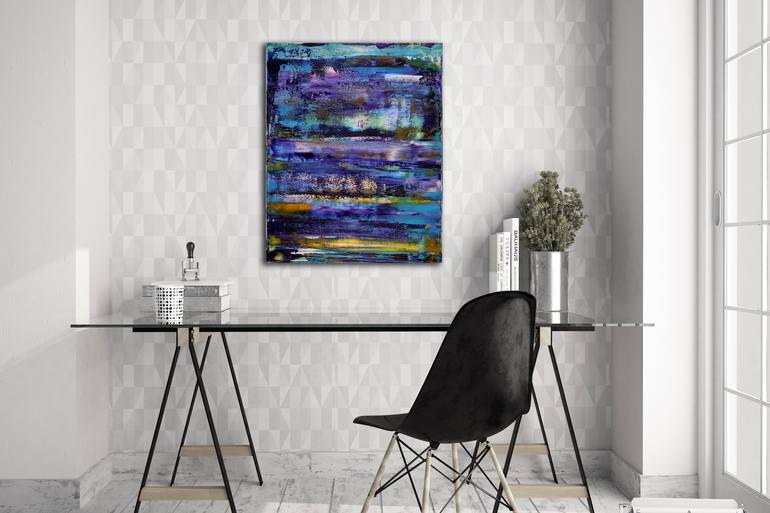 Original Expressionism Abstract Painting by Nestor Toro