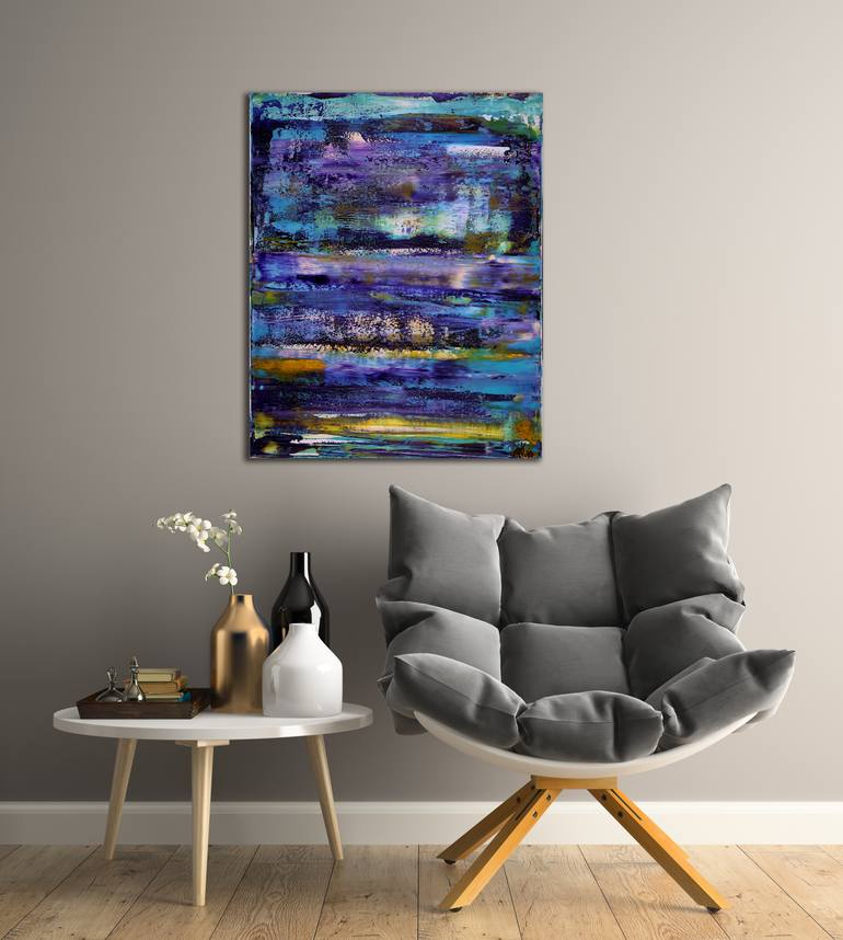 Original Expressionism Abstract Painting by Nestor Toro