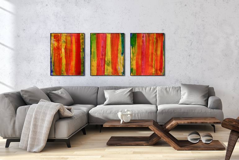 Original Abstract Painting by Nestor Toro