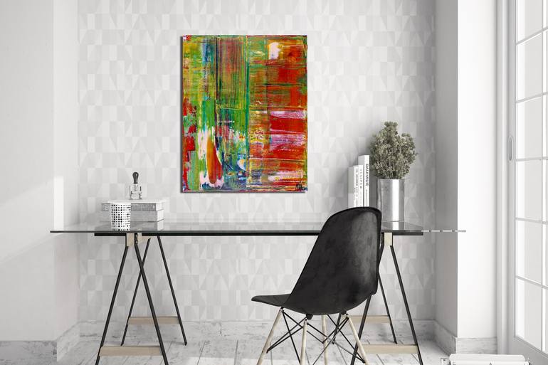 Original Expressionism Abstract Painting by Nestor Toro
