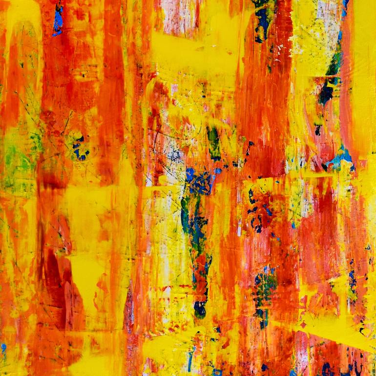 Original Expressionism Abstract Painting by Nestor Toro