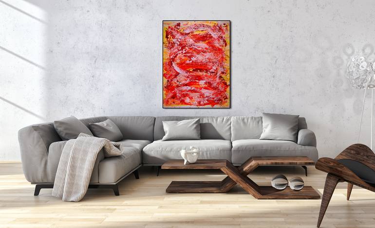 Original Abstract Painting by Nestor Toro